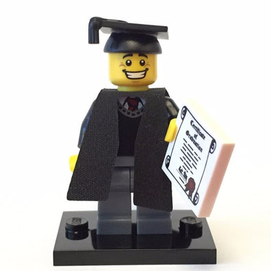 LEGO Minifigure-Graduate-Collectible Minifigures / Series 5-Creative Brick Builders